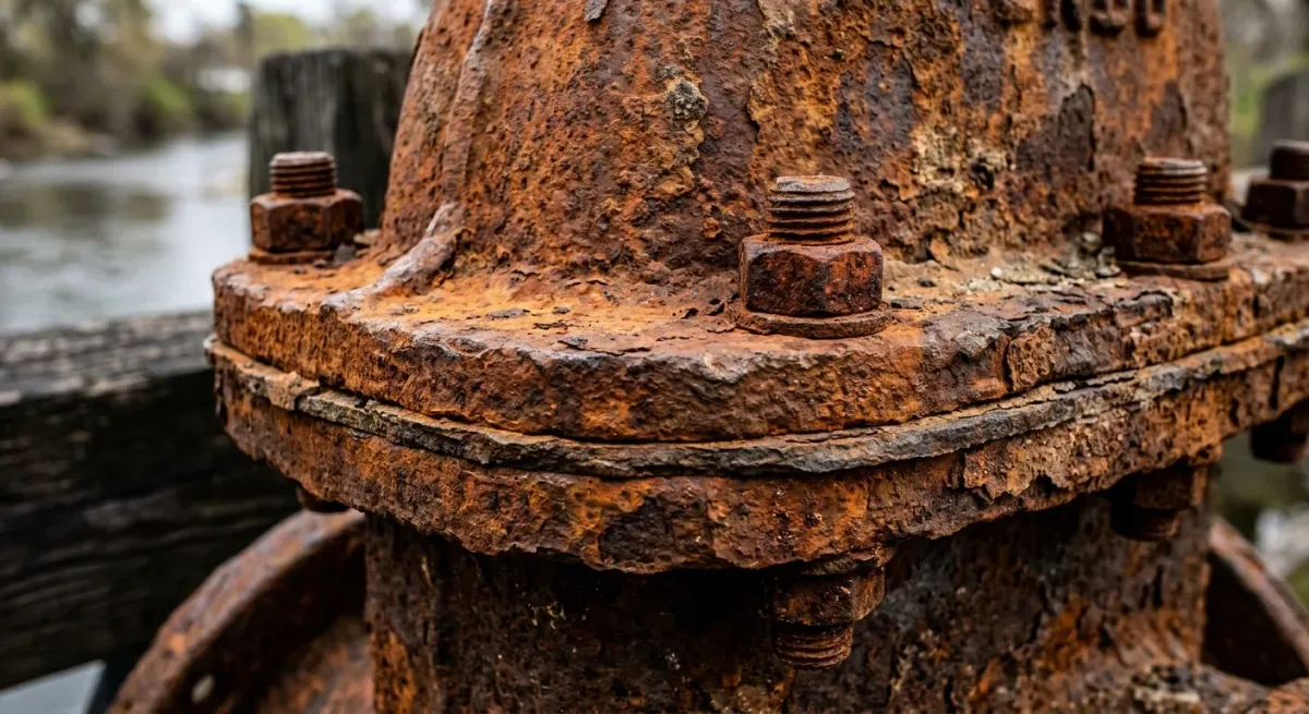 rust colored water work, project example in Plainfield, IL