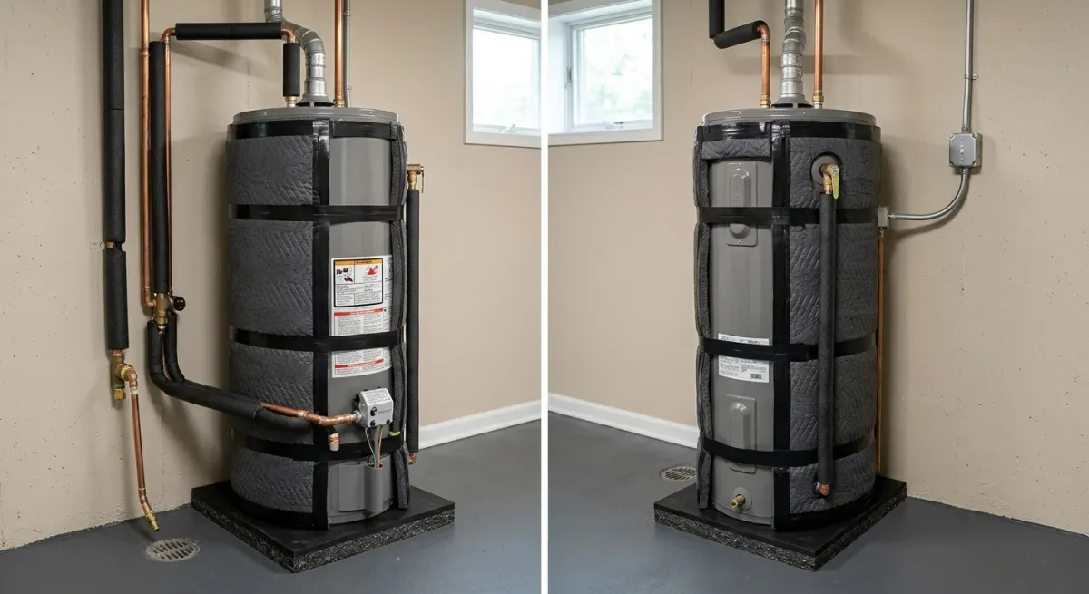 strange noises from the tank work, project example in Plainfield, IL