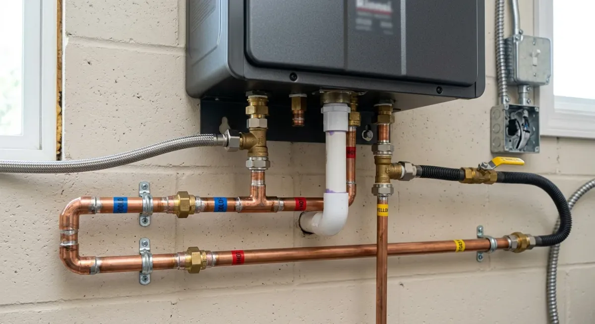 tankless installation work, professional service in Plainfield, IL