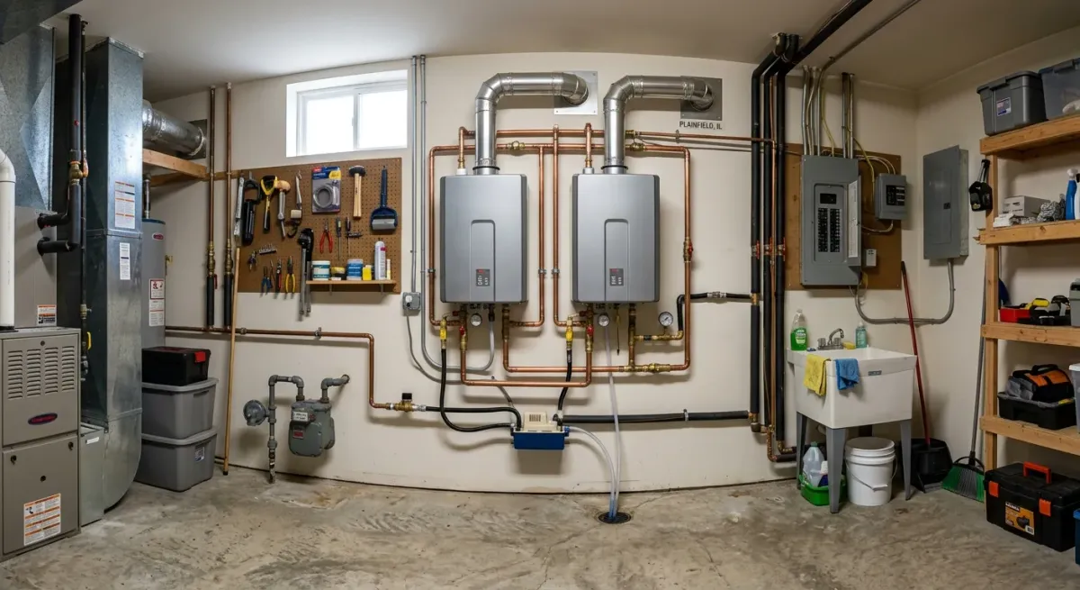 tankless water heaters work, professional service in Plainfield, IL