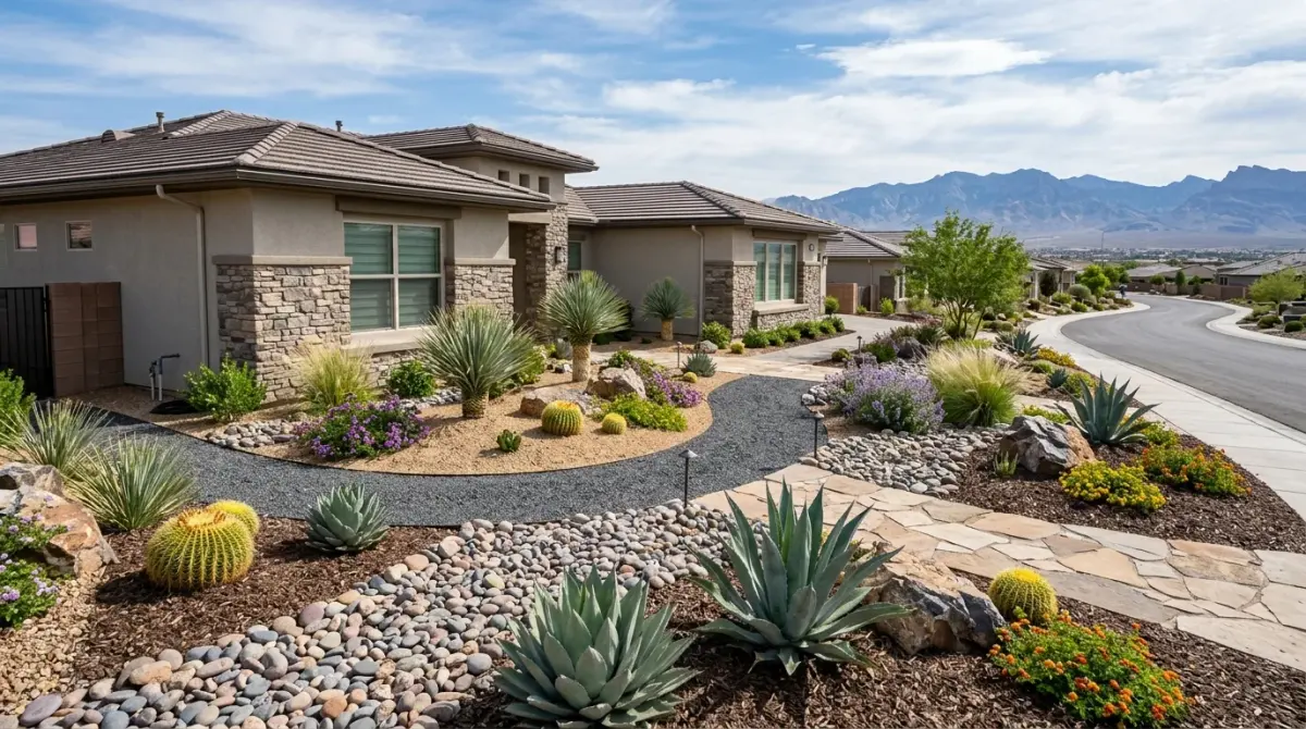 snwa turf compliance work, project example in Las Vegas, NV