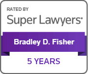 Super Lawyers - Bradley D. Fisher - 5 Years