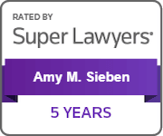 Super Lawyers - Amy M. Sieben - 5 Years