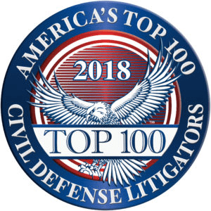 America's Top 100 Civil Defense Litigators 2018