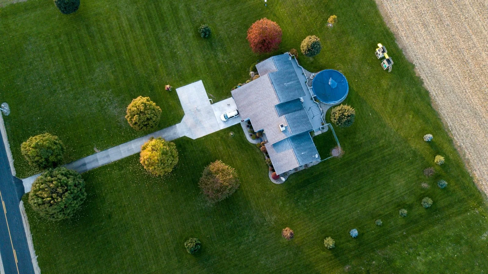 artificial turf installation work, project example in Fountain Hills, AZ