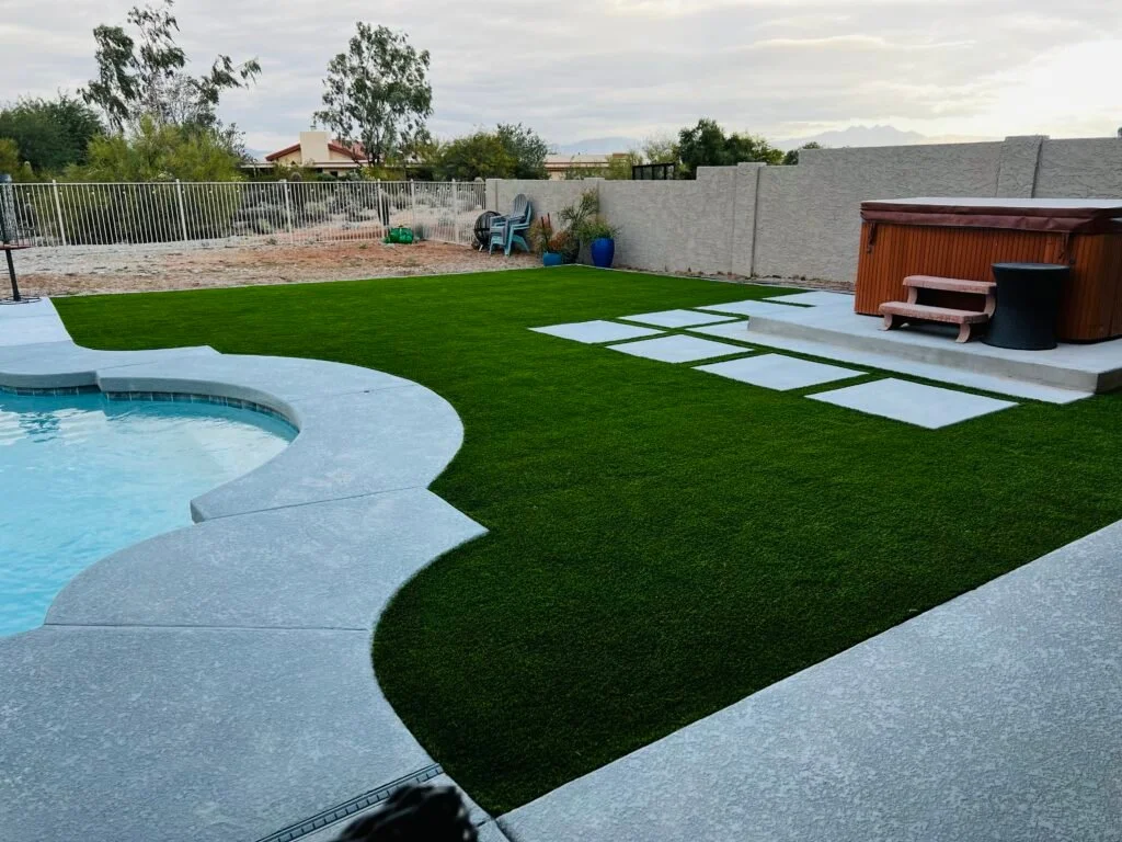 decorative gravel river rock work, professional service in Phoenix, AZ