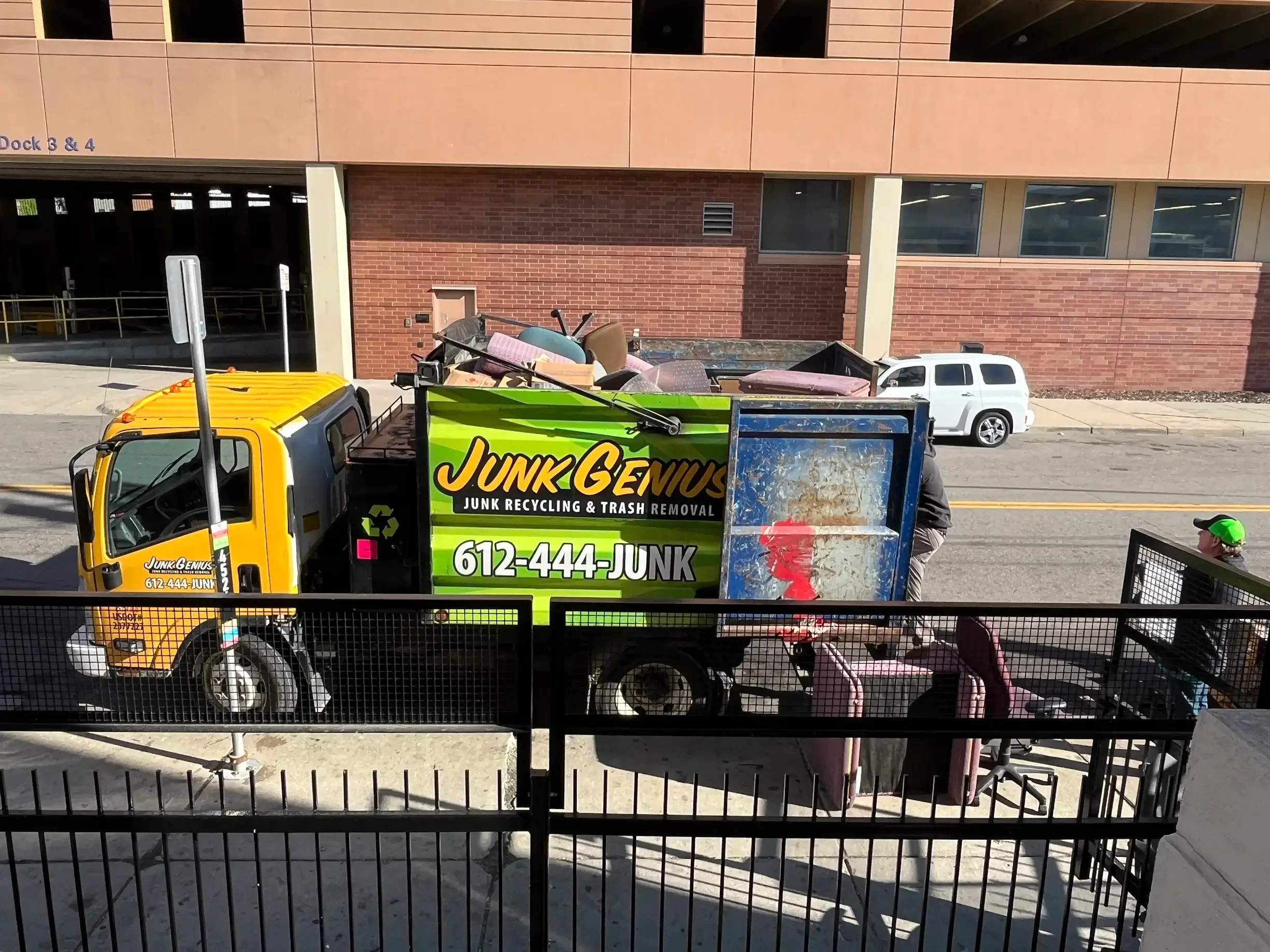 Spring Line Docking Yard Debris Removal | Junk Genius - Minneapolis