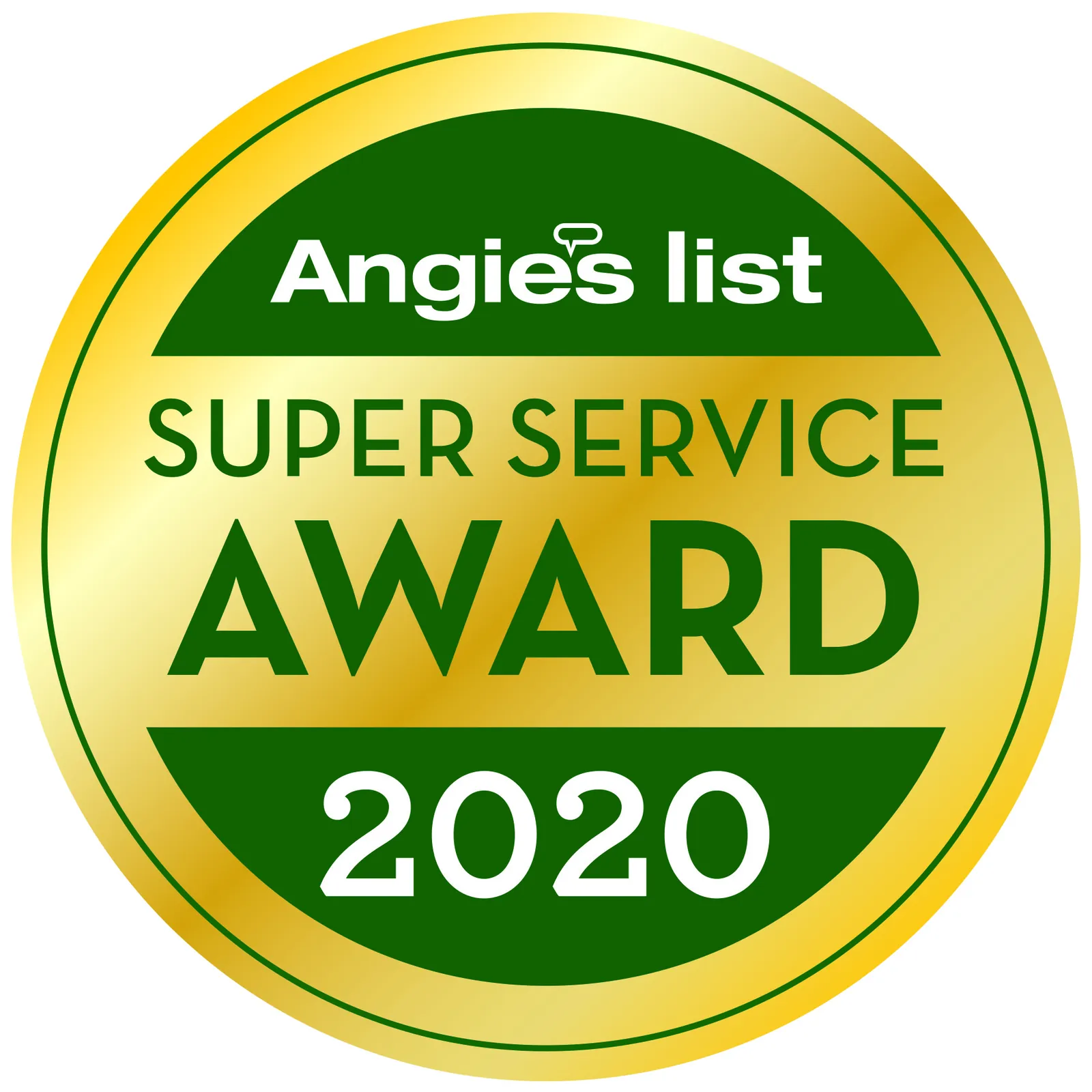 Angie’s List Super Service Award 2020