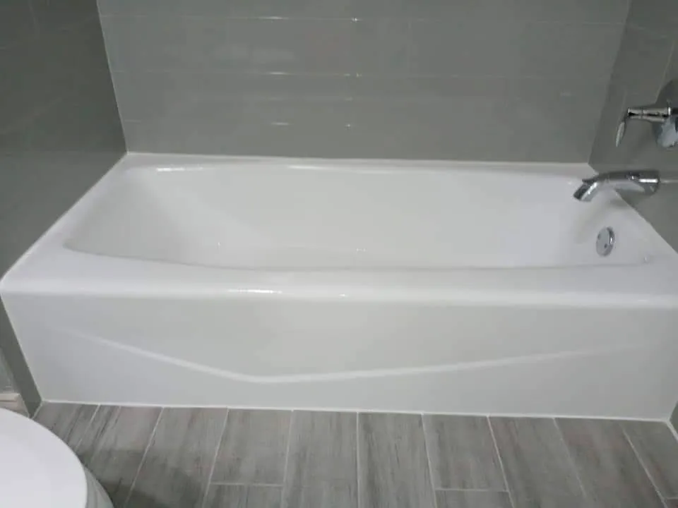 Refinished bathtub