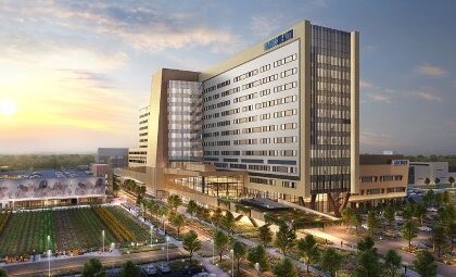 LBJ Hospital exterior
