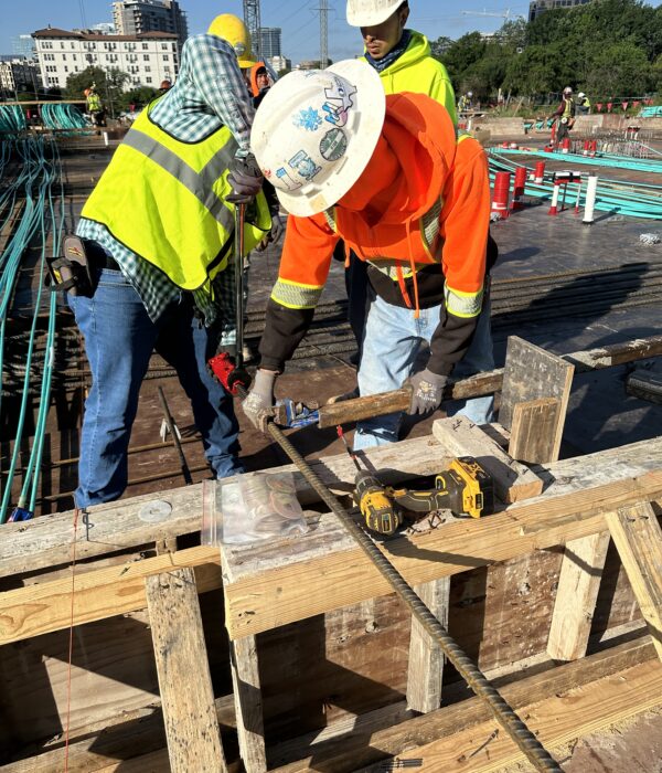 Lincoln Katy Trail construction photo