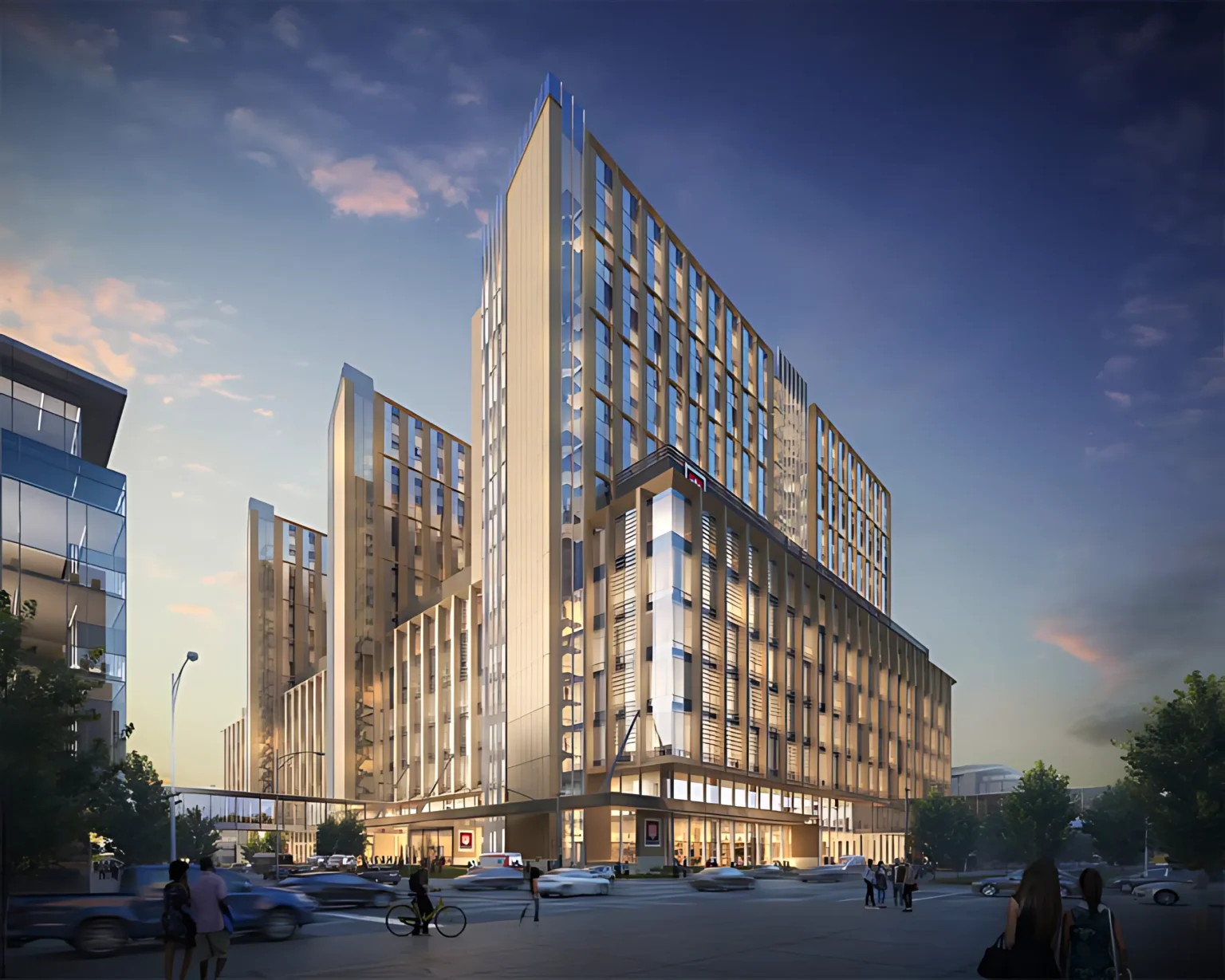 IU Health Downtown Hospital Rendering
