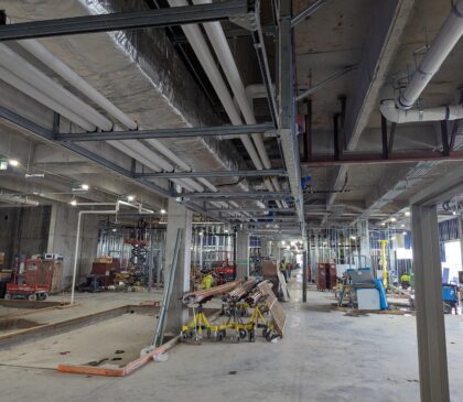 LBJ Hospital MEP installation
