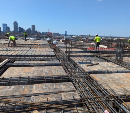 Large Beams and Girders in this Reinforced Concrete structure