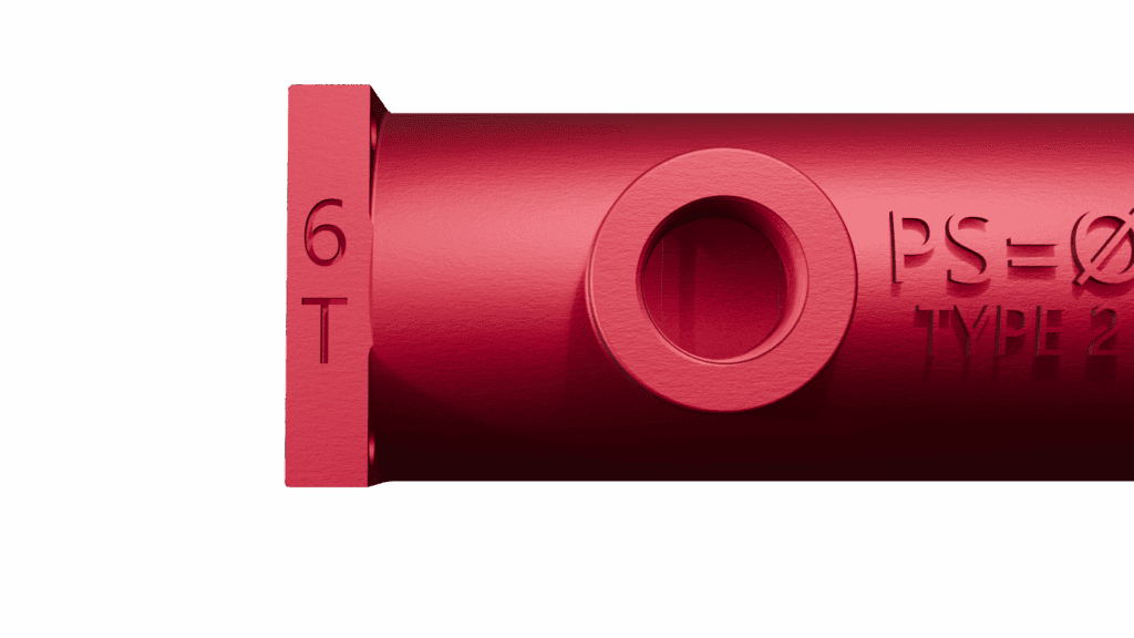 PS=Ø Coupler End View