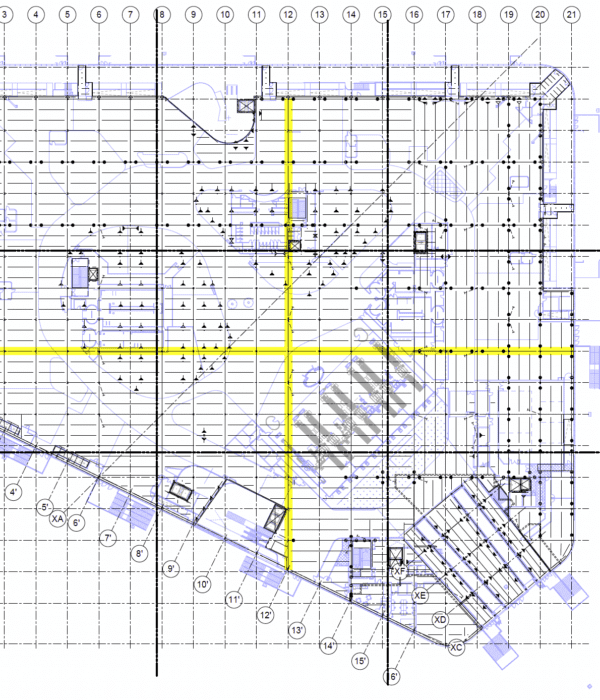 Plan View of Tampa Airport