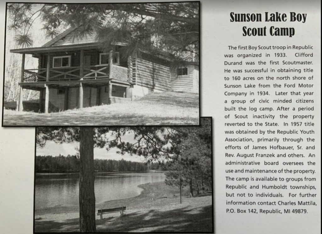 2013 Calendar – Resorts & Camps, Past & Present – Page 1