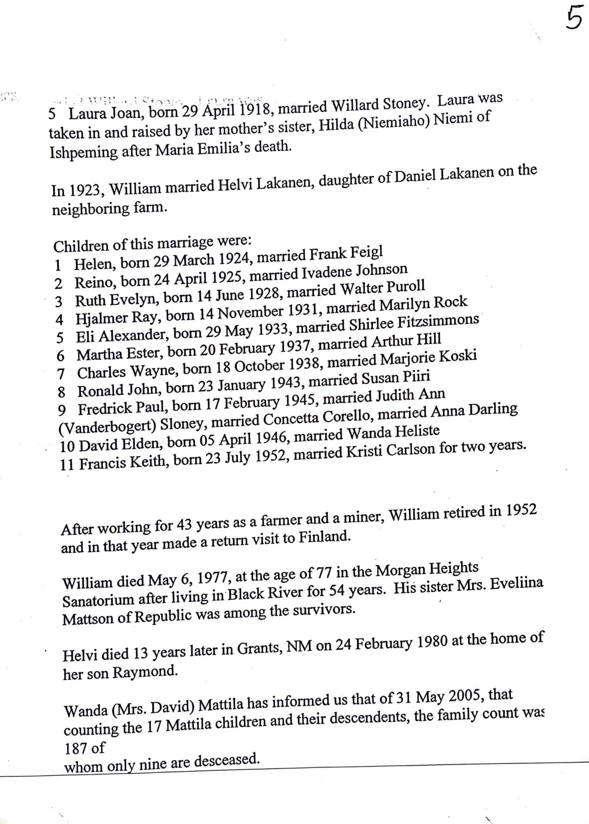 Republic Area Historical Society September 2005 - Page 5