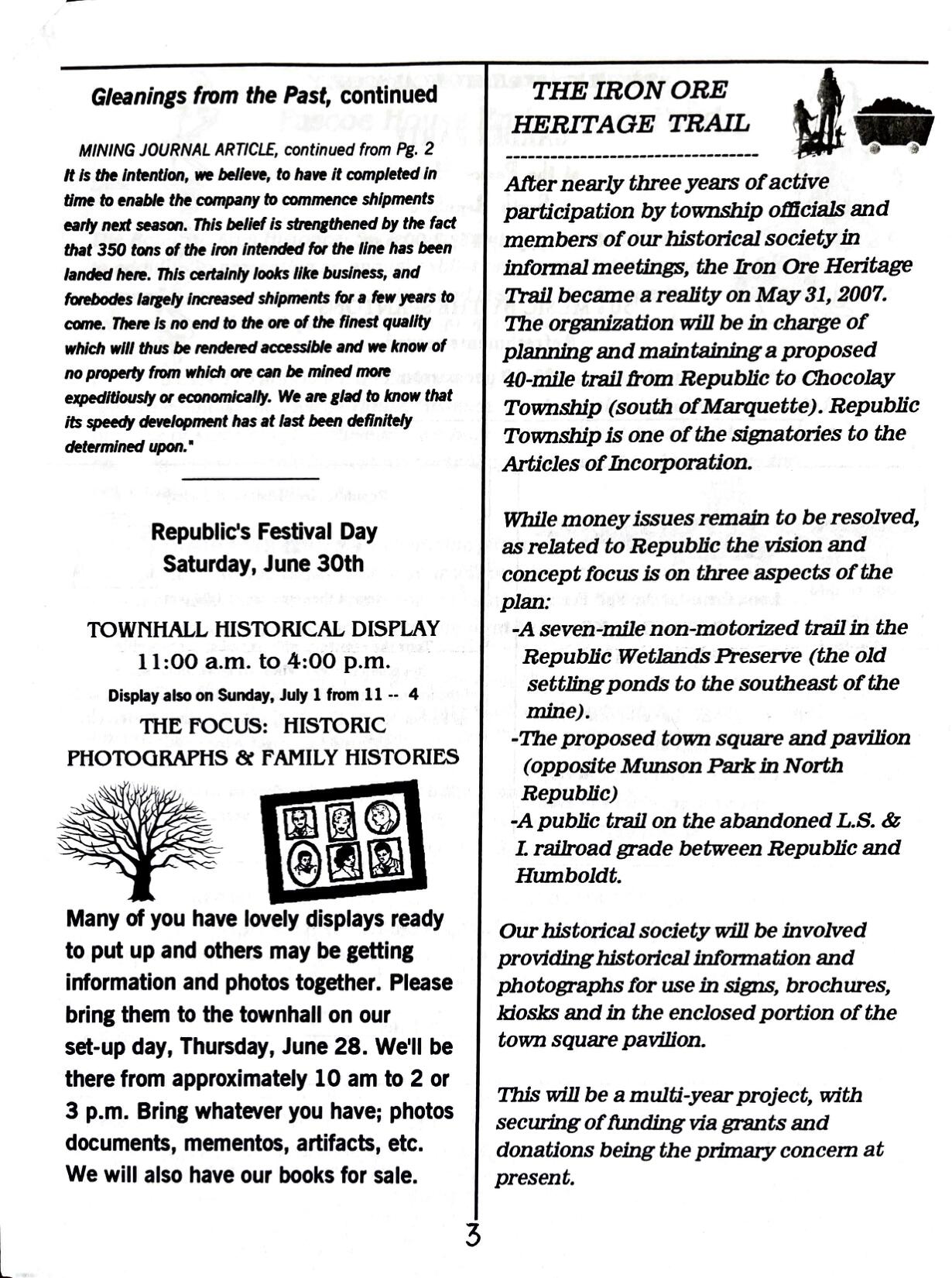 Newsletter June 2007 - Page 3