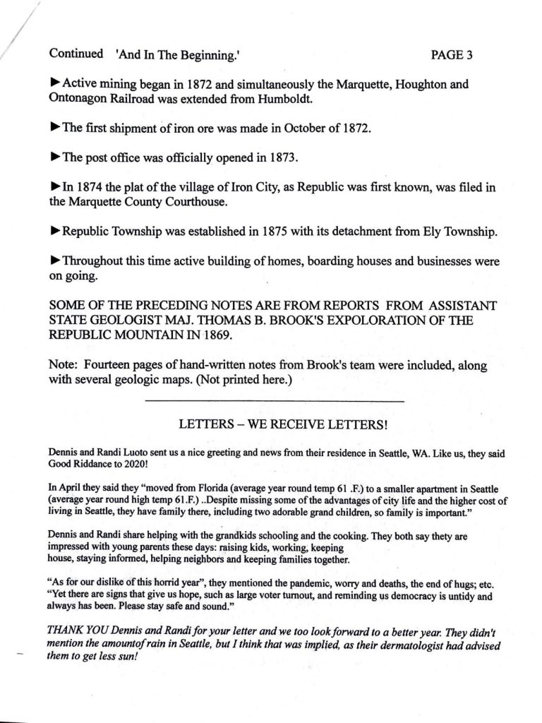 Newsletter Spring 2021 - Page 3