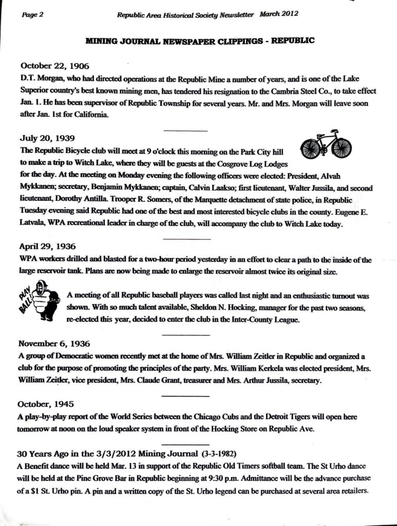 Newsletter March 2012 - Page 2