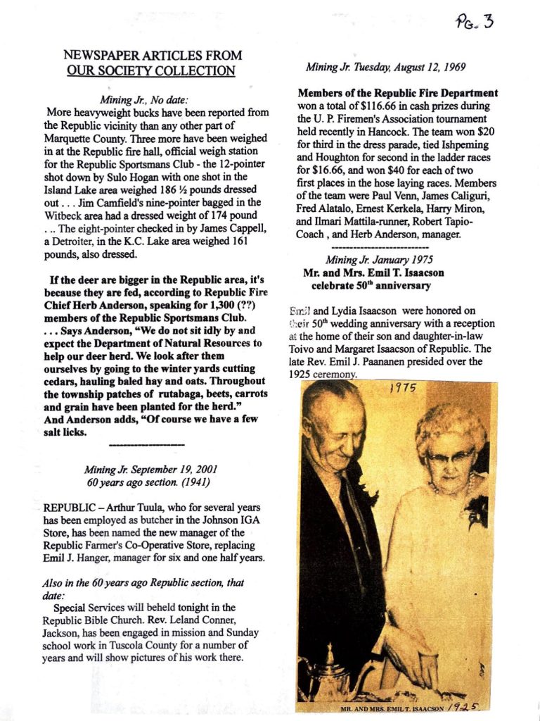 Newsletter – September 2019, page 3