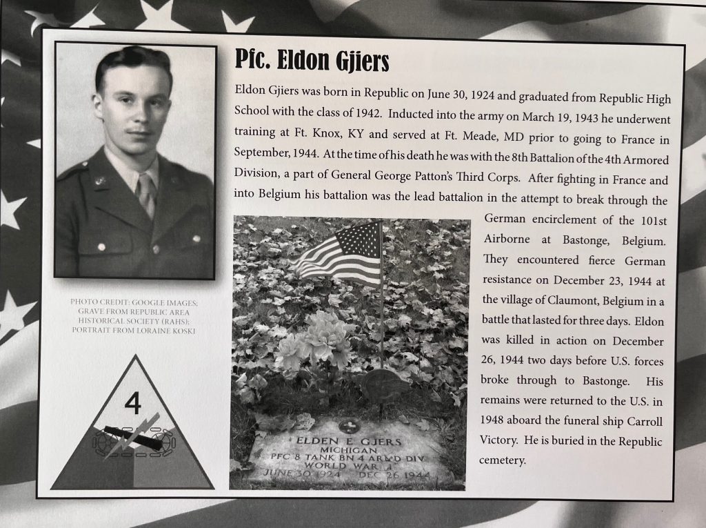 Pvt. Eldon Gijers