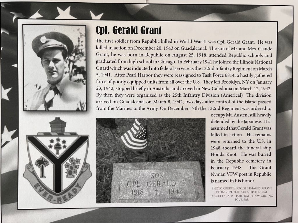 Cpl. Gerald Grant