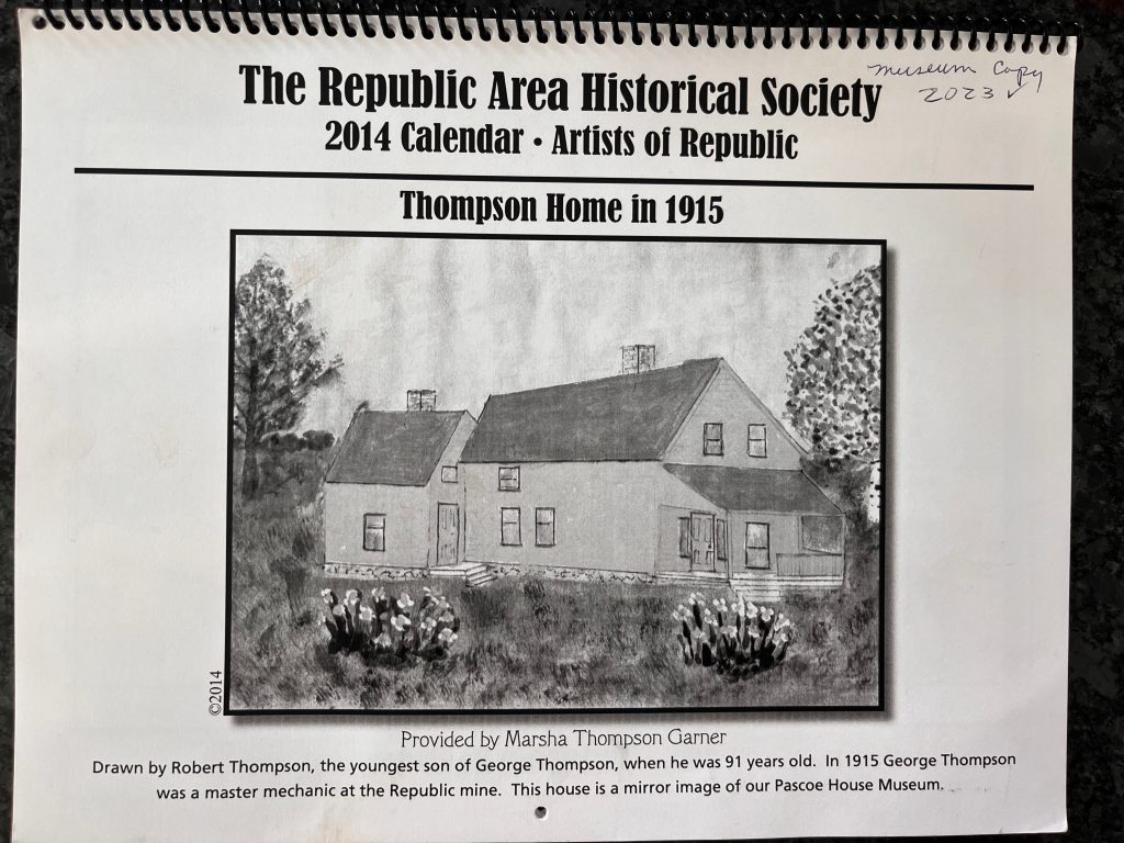 2014 Historical Society Calendar - Artists of Republic
