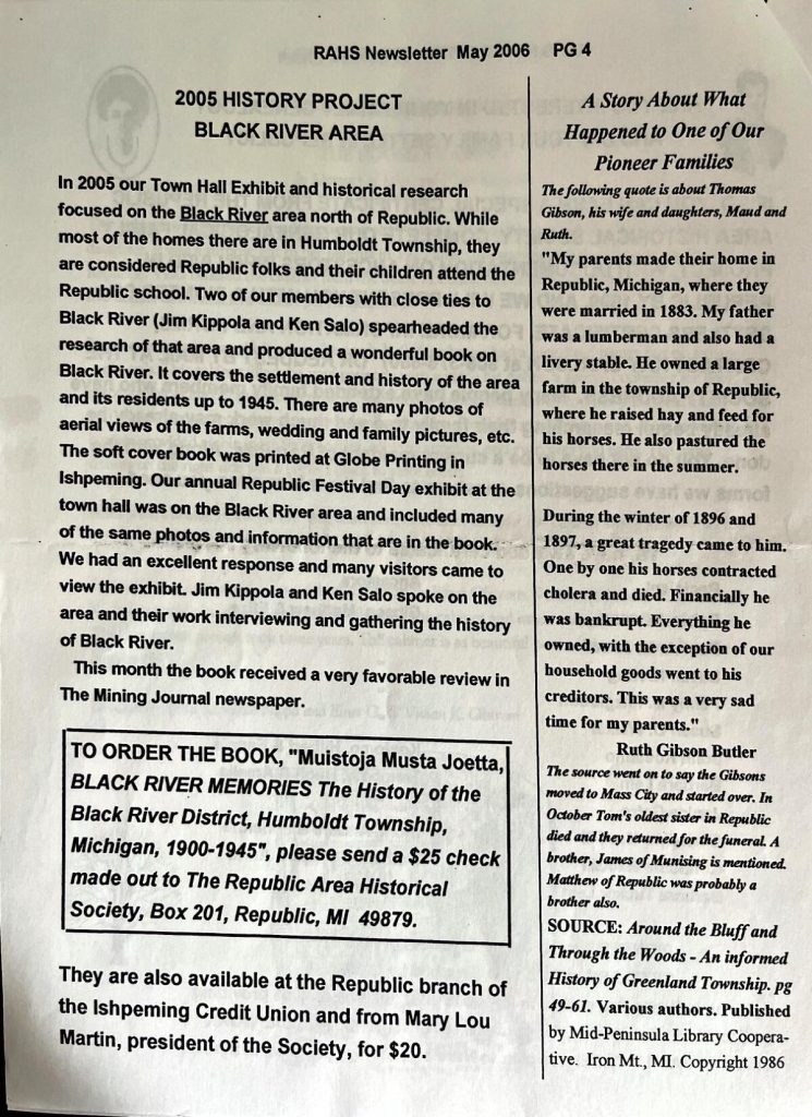 Newsletter May 2006 page 4