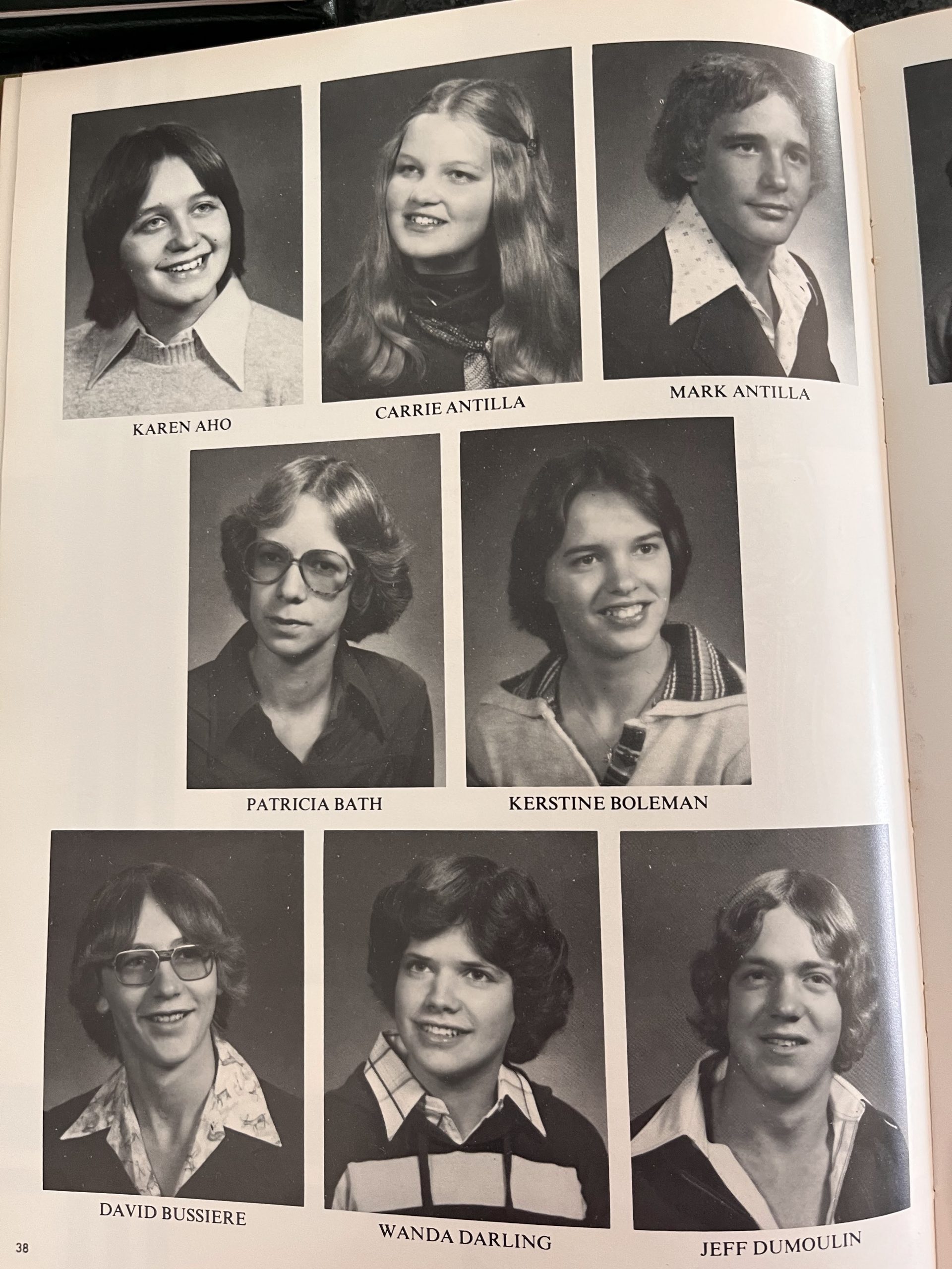1978 Republic Area Historical Society yearbook page