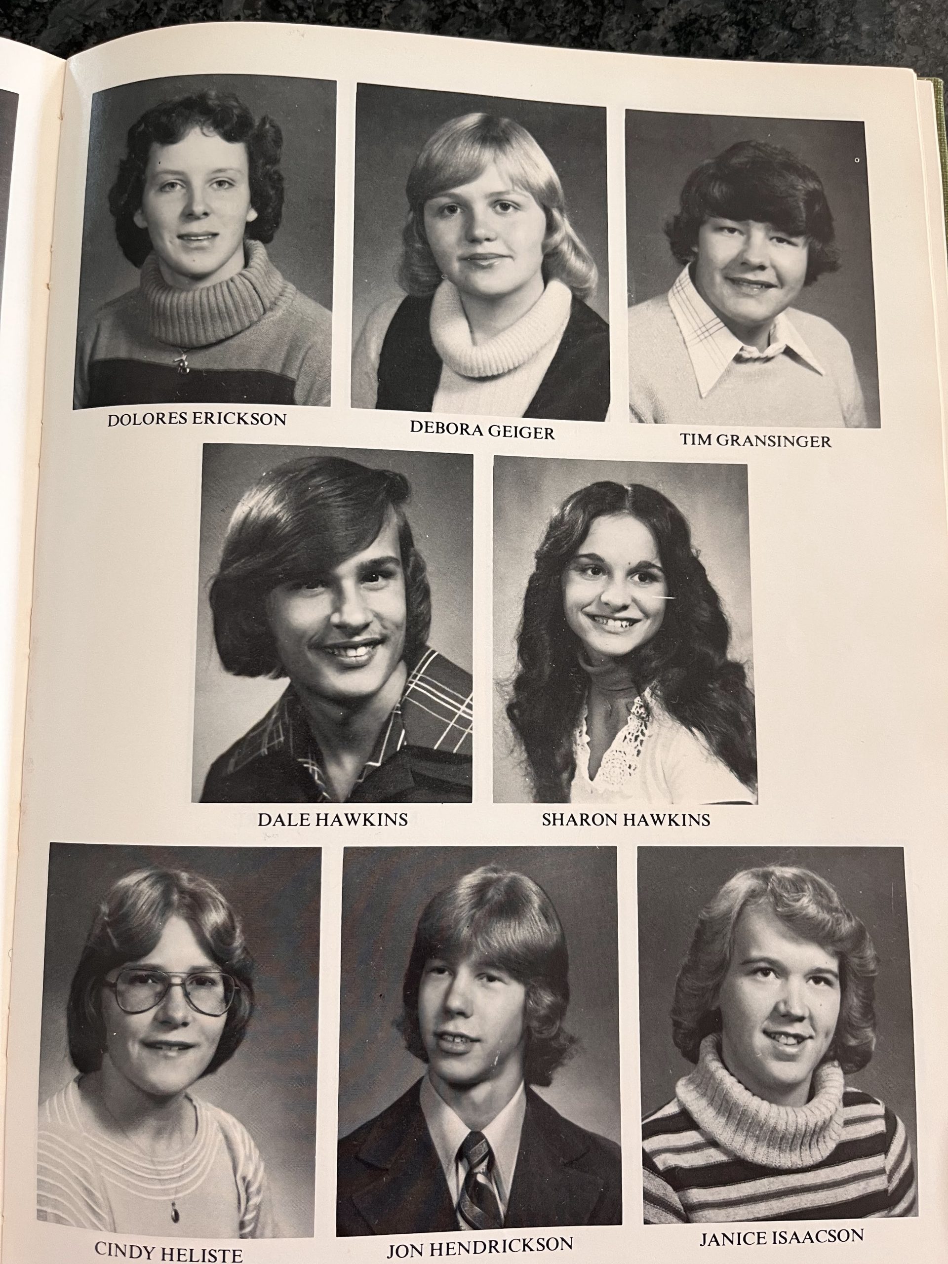 1978 Republic Area Historical Society yearbook page