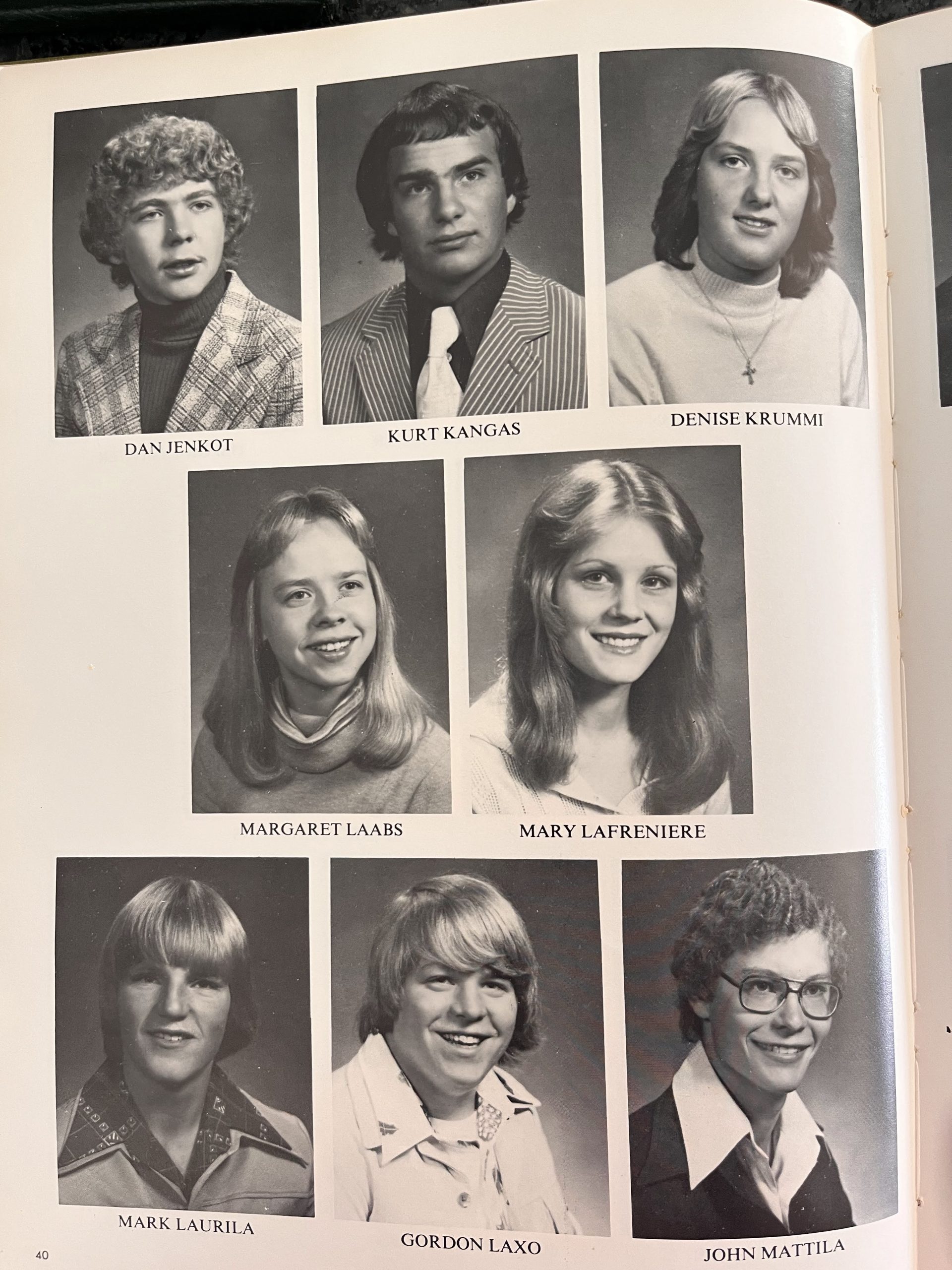 1978 Republic Area Historical Society yearbook page