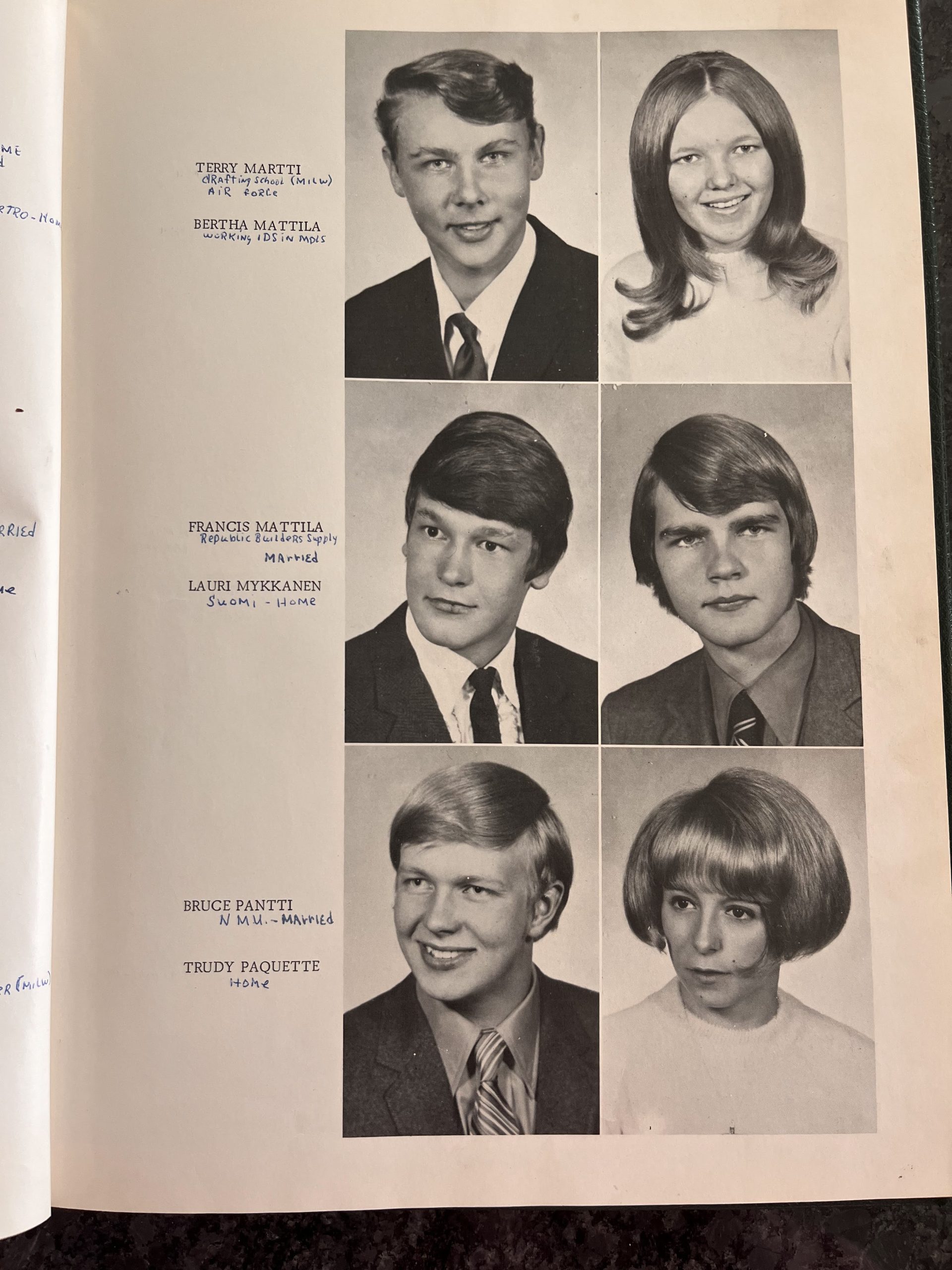 1971 yearbook page 4