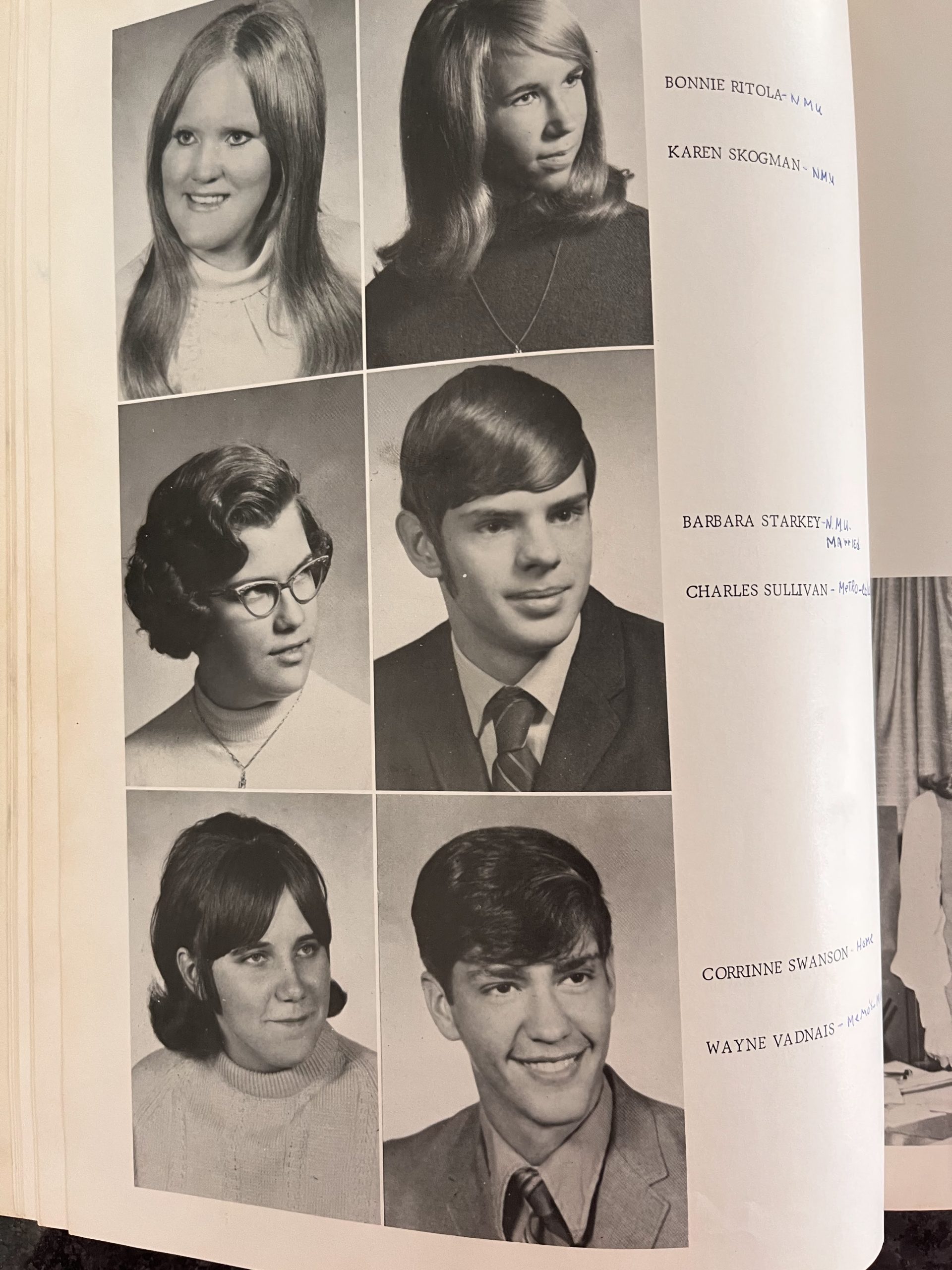 1971 yearbook page 5