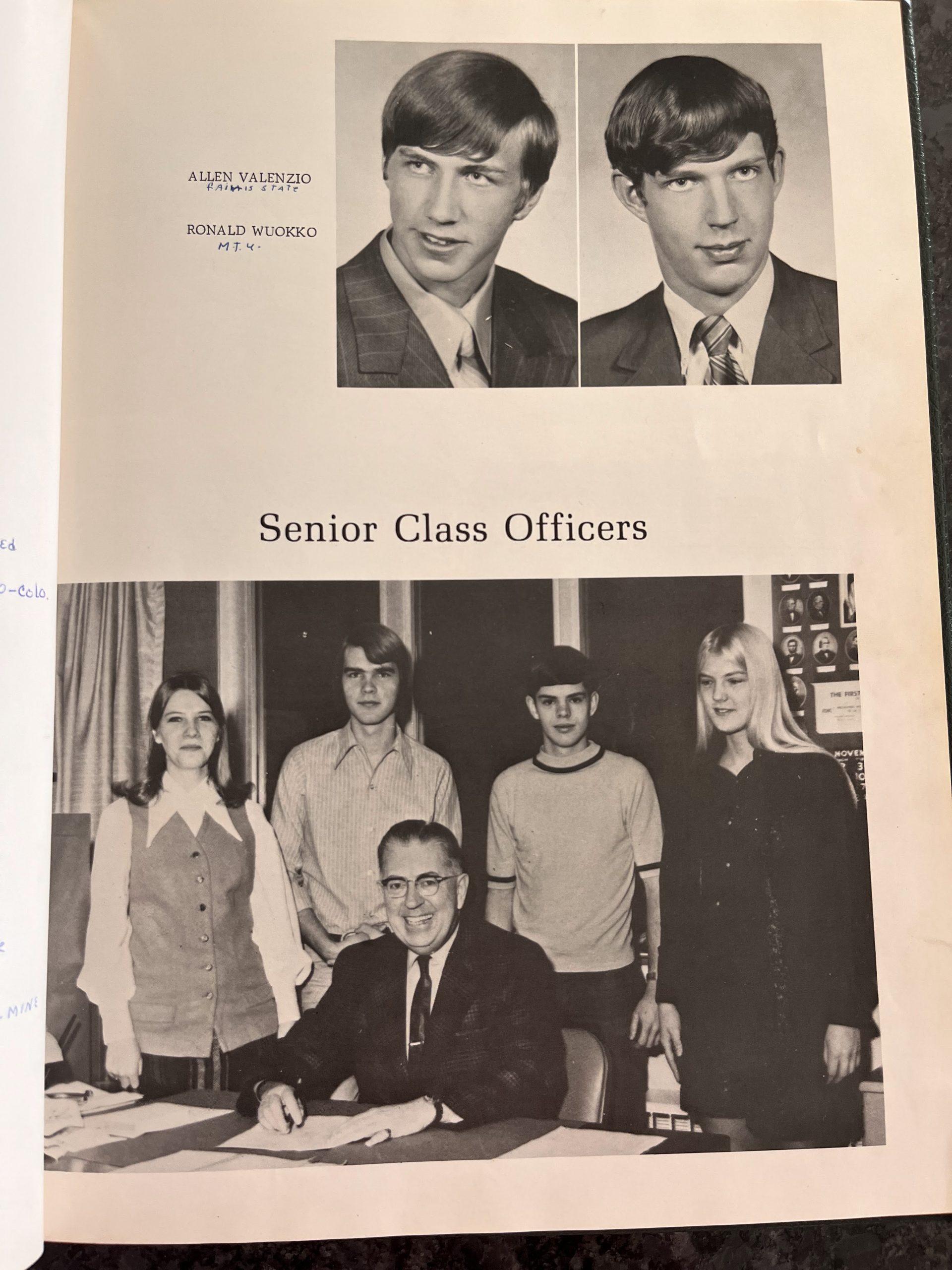 1971 yearbook page 6