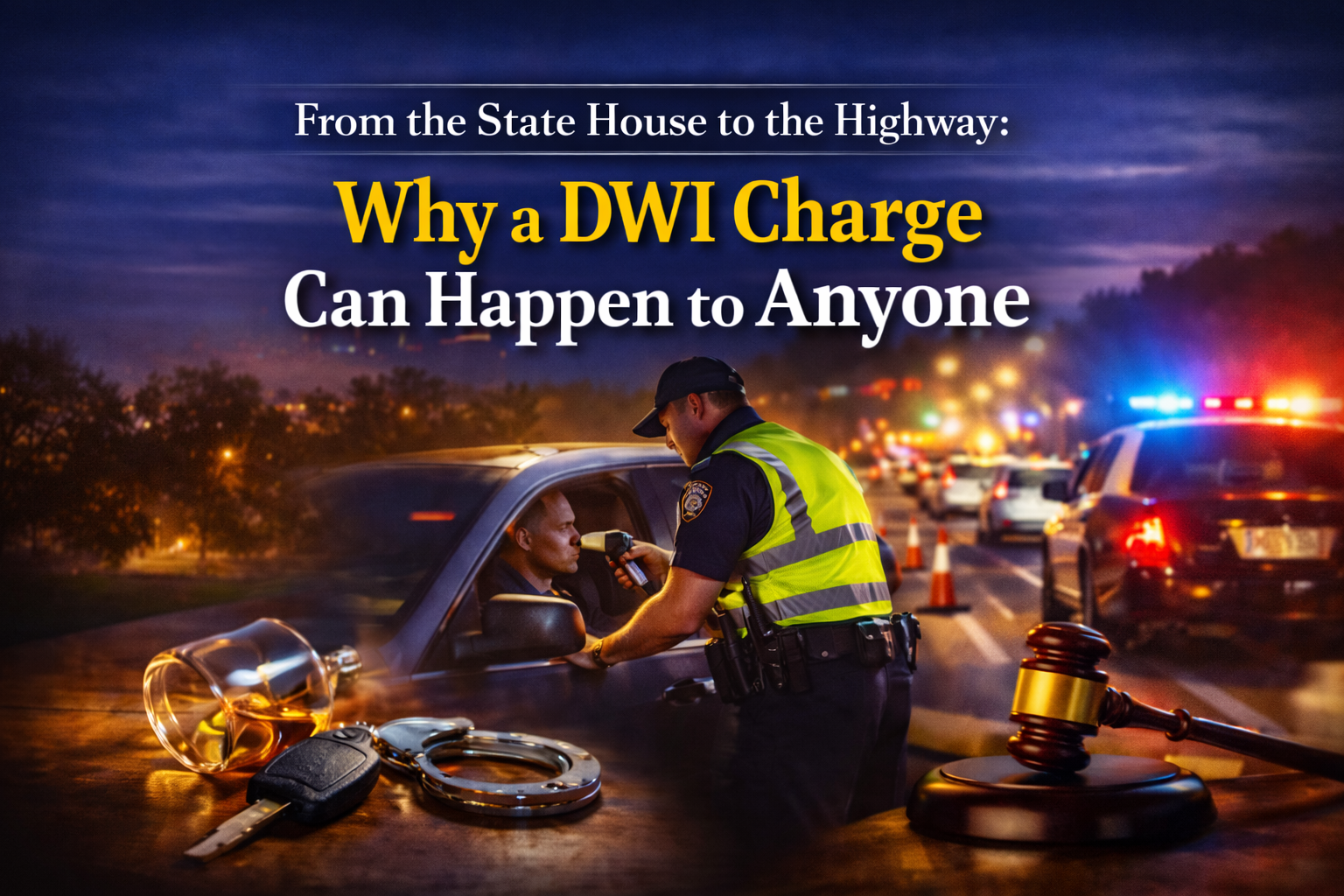 From the State House to the Highway: Why a DWI Charge Can Happen to Anyone