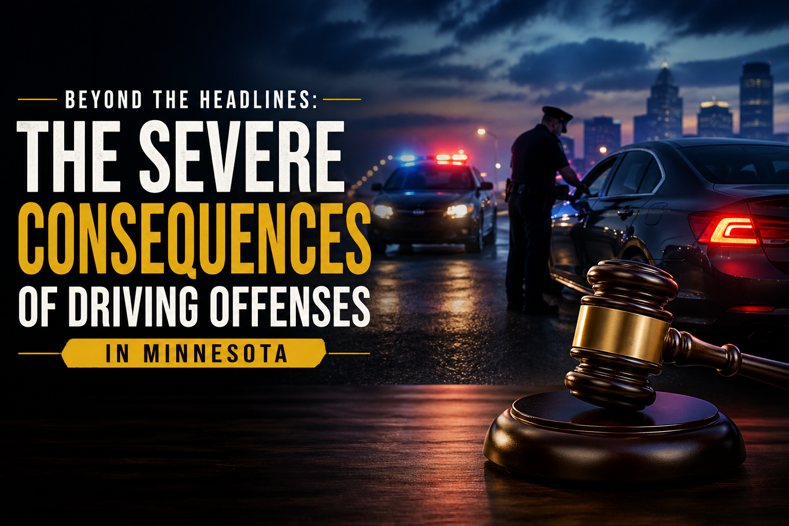 Beyond the Headlines: The Severe Consequences of Driving Offenses in Minnesota