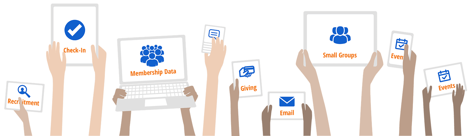 ChurchTeams features