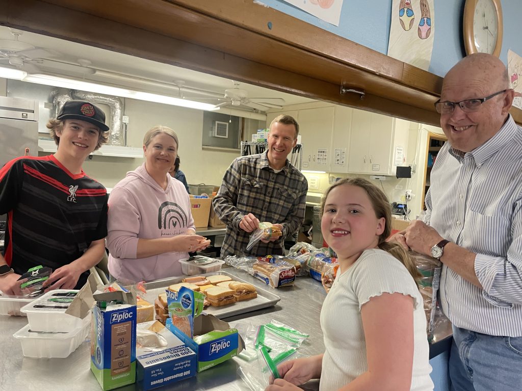 Simpson Housing meal service, April 2024