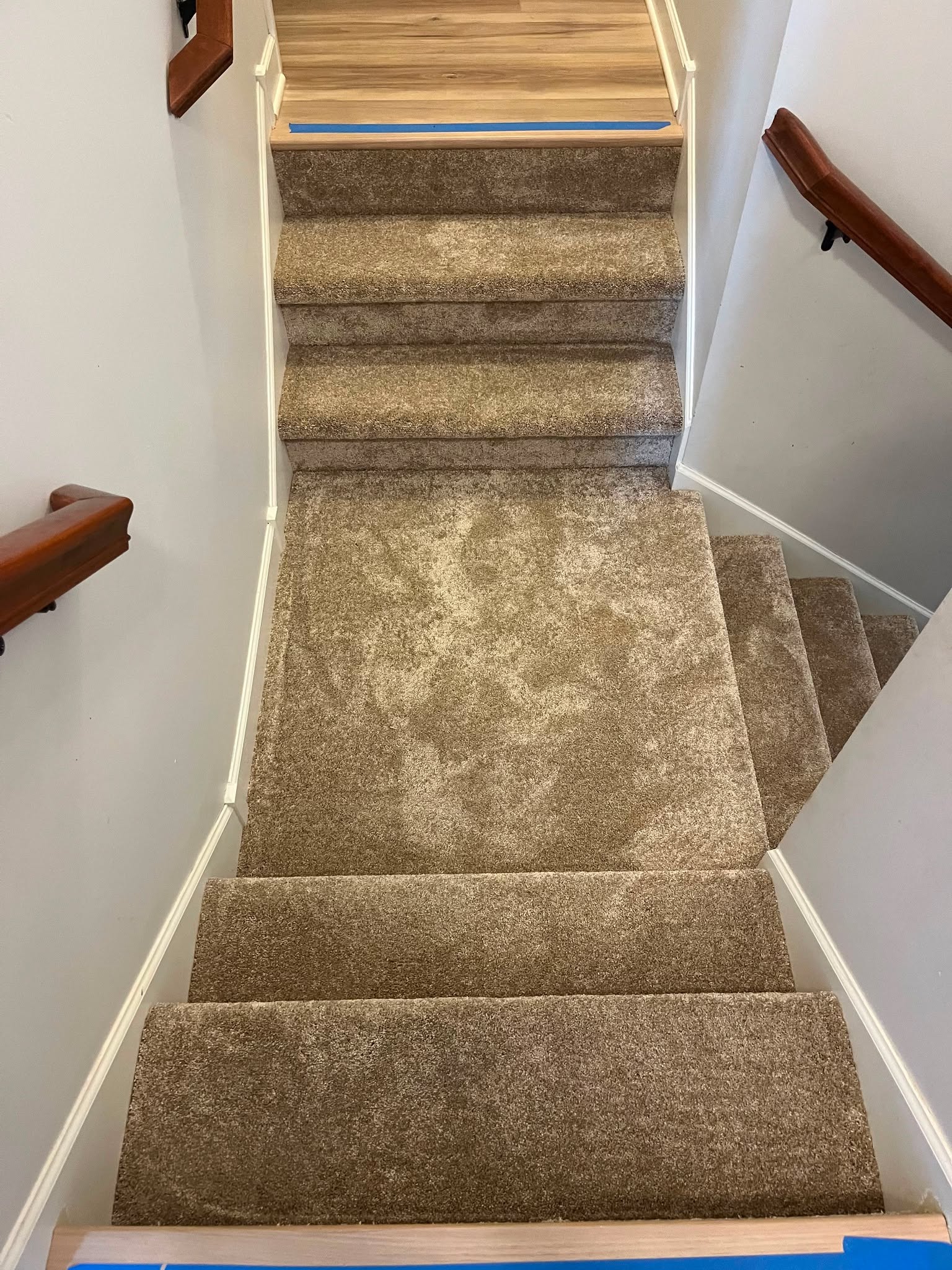 Tanya and Rich H, Carpet Steps, Maple Grove, MN