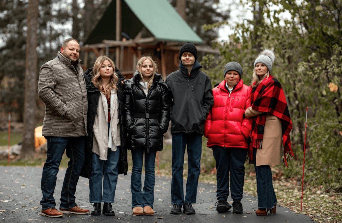 Anton Korotchuk and family