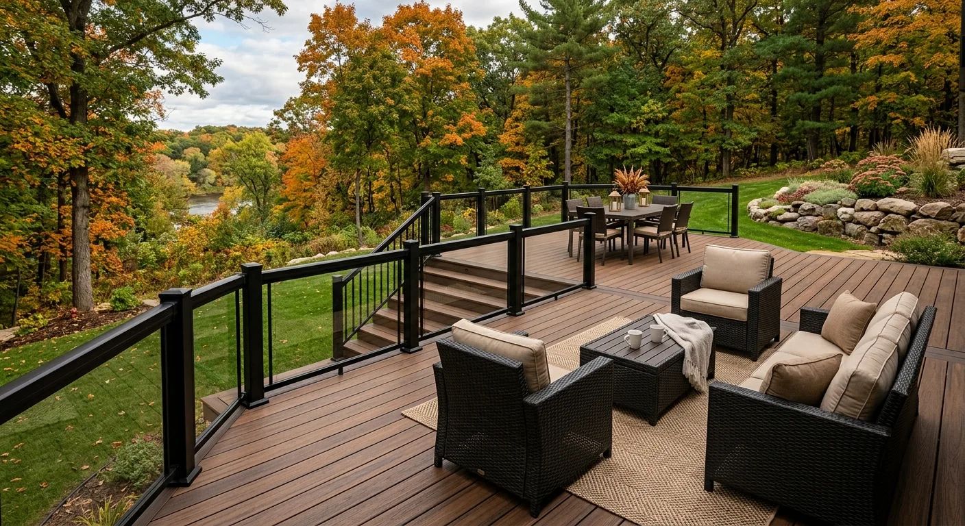 Custom Deck Builder and Railing That Stands Up to Wisconsin Winters