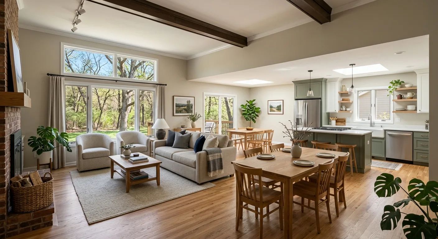 home renovations work — project example in Eau Claire, WI