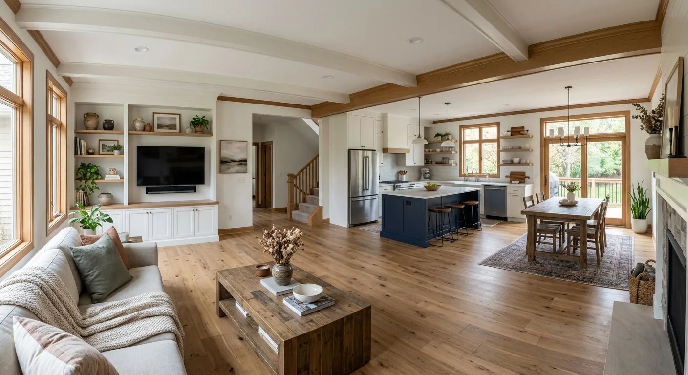home renovations work — project example in Eau Claire, WI