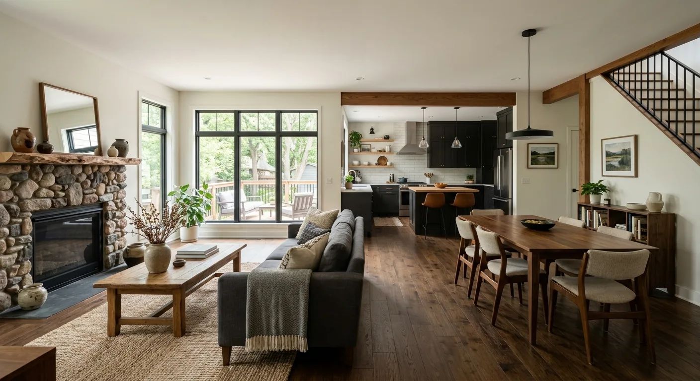 home renovations work — project example in Eau Claire, WI