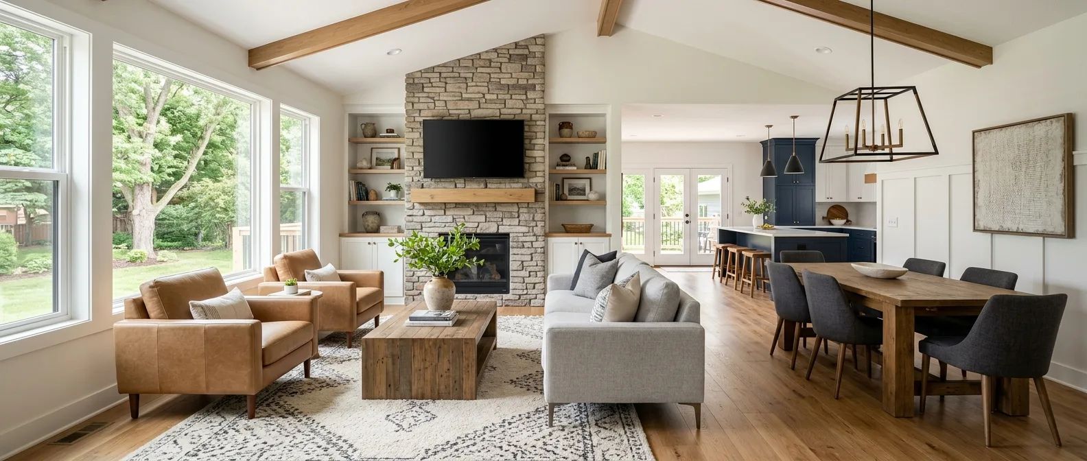 home renovations work — project example in Eau Claire, WI