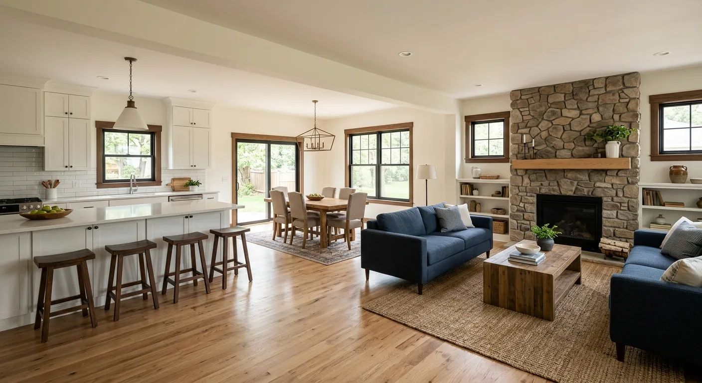 home renovations work — project example in Eau Claire, WI