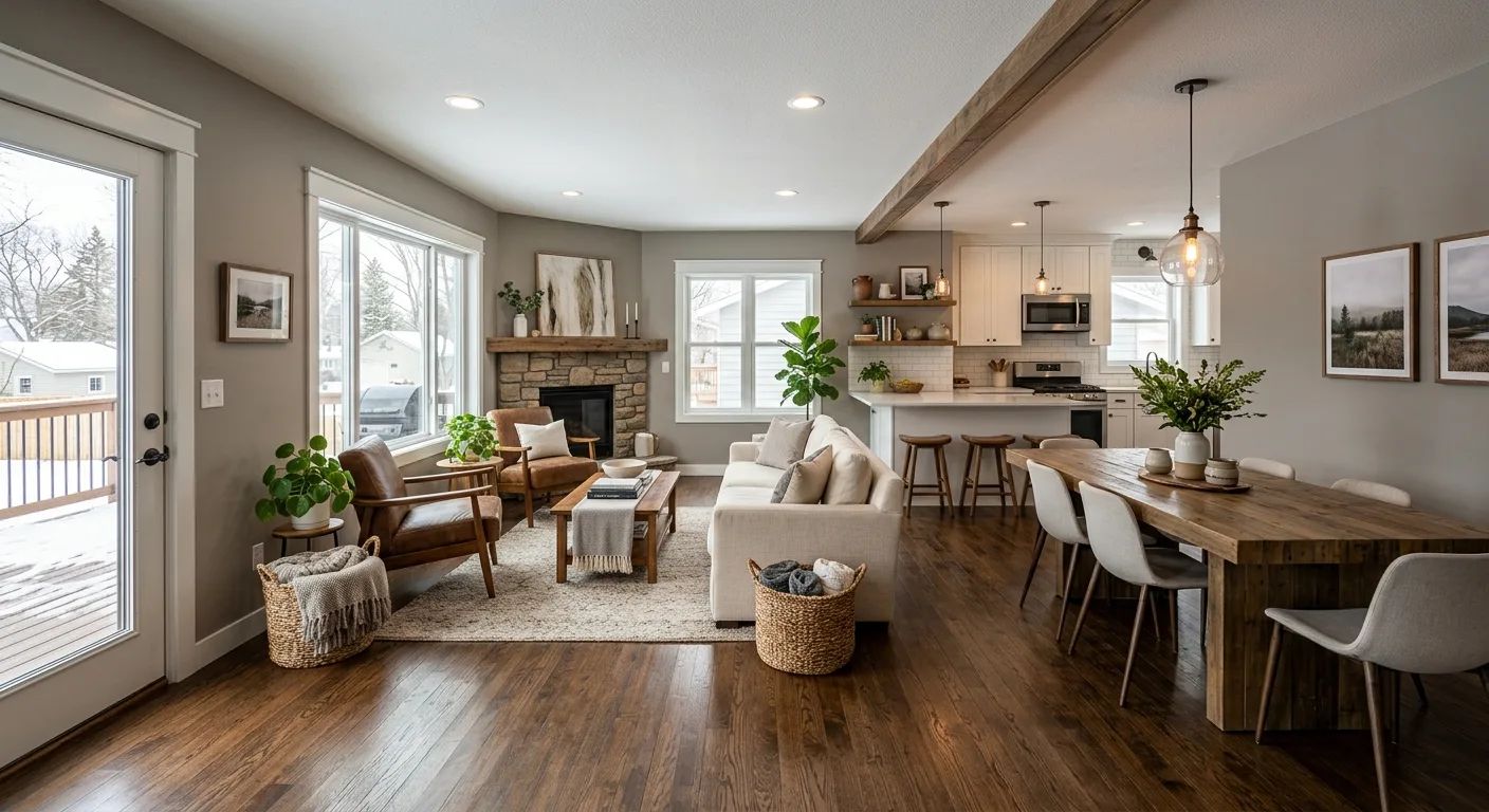 home renovations work — project example in Eau Claire, WI