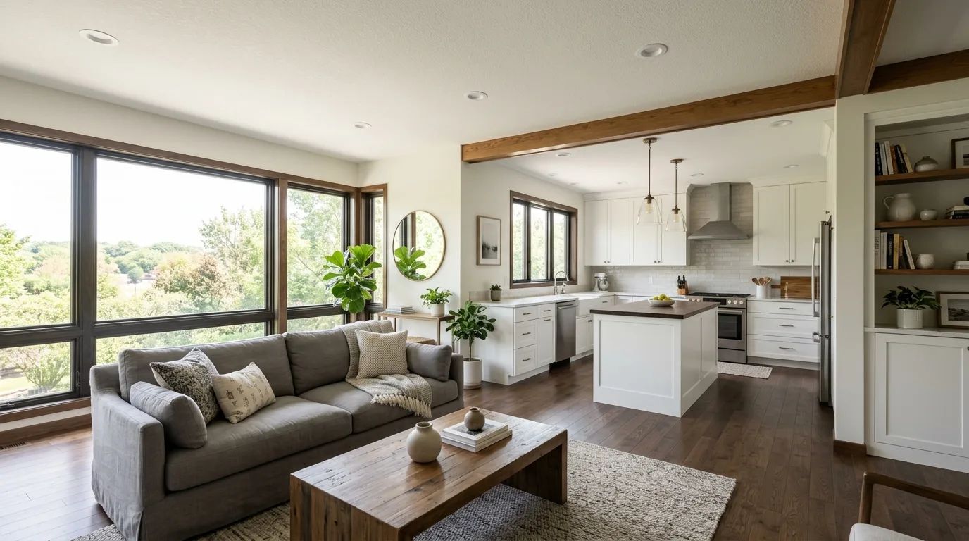home renovations work — project example in Eau Claire, WI